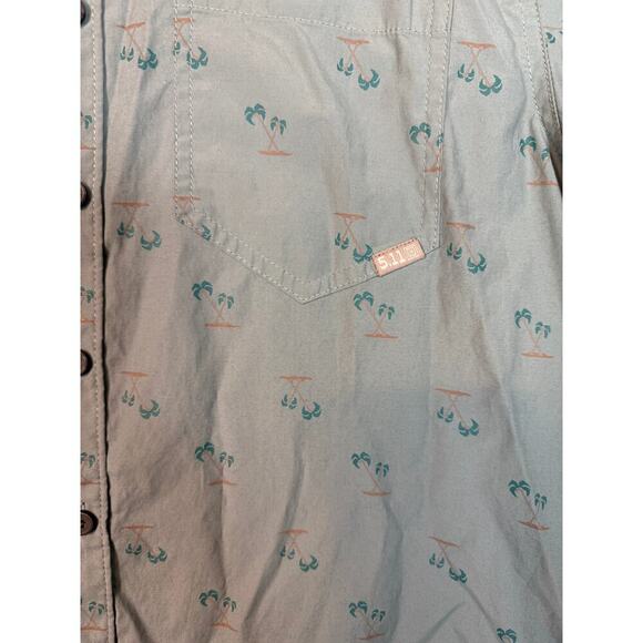 5.11 Tactical Mens Lifes A Breach Snap Button Short Sleeve Button Up - Small - Picture 3 of 9